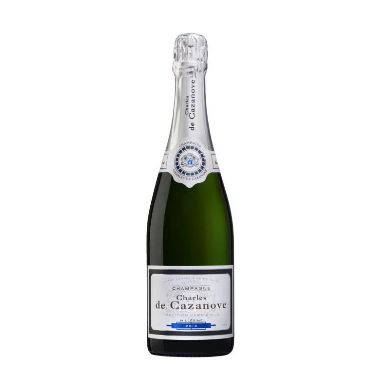Champagne Charles de Cazanove Brut Millésimé - 2013 - 75cl