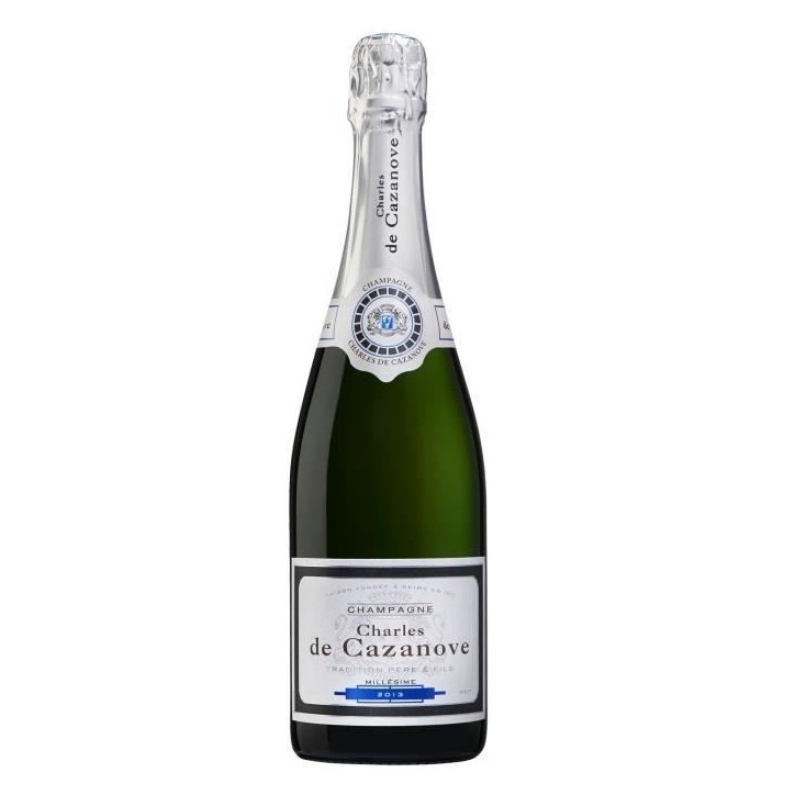 Champagne Charles de Cazanove Brut Millésimé - 2013 - 75cl
