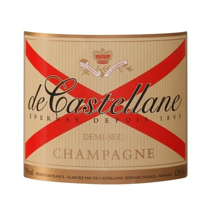 Champagne De Castellane Demi-sec