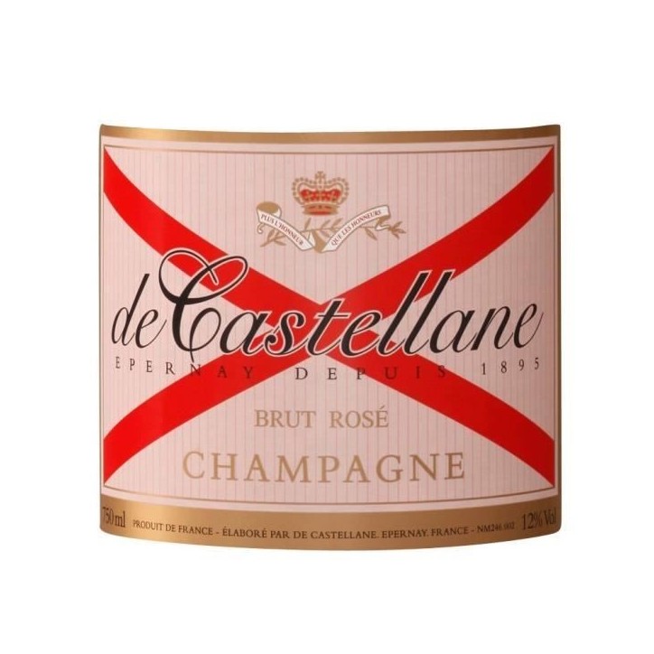Champagne De Castellane Rosé brut
