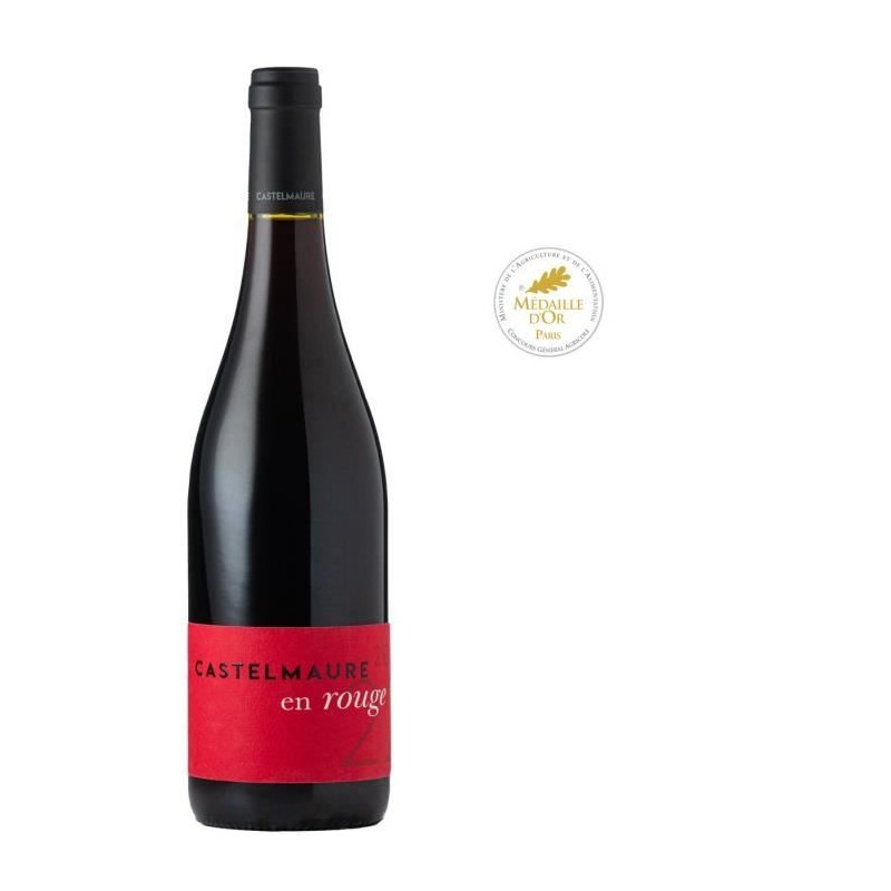 Castelmaure Le Rouge 2024 Corbieres - Vin rouge de Languedoc Castelmaure Le Rouge 2024 Corbieres - Vin rouge de Languedoc