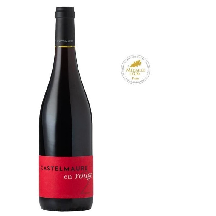Castelmaure Le Rouge 2024 Corbieres - Vin rouge de Languedoc