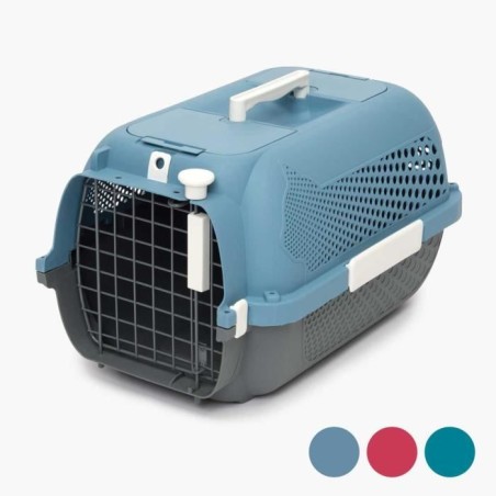Cage de transport pour chat - CATIT - Moyen - Hauteur max chat 27 cm -