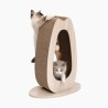 Griffoir pour chat - CATIT - Pixi Grand - Avec balle en tissu et plume