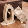 Griffoir pour chat - CATIT - Pixi Grand - Avec balle en tissu et plume