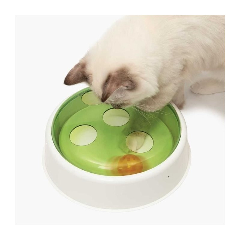 Jouet pour chat - CATIT - Senses 2.0 - Dôme avec balle - Plaque pivot Jouet pour chat - CATIT - Senses 2.0 - Dôme avec balle - Plaque pivot