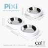 Gamelle pour chat - CATIT - PIXI - 200ml - Bols en acier inoxydable am