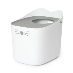 Maison de toilette Bac a litiere pour chat - CATIT - Pixi Box - Entré