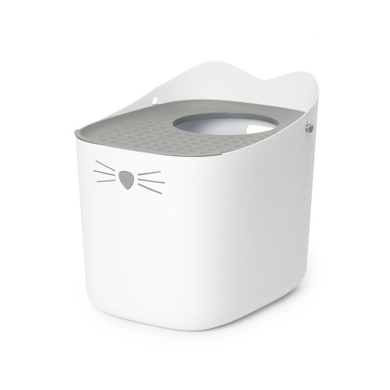 Maison de toilette Bac a litiere pour chat - CATIT - Pixi Box - Entré Maison de toilette Bac a litiere pour chat - CATIT - Pixi Box - Entré