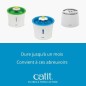 Filtre - Catit - Triple Action - Pack de 12 - Eau propre - Prévention maladies urinaires