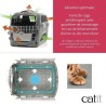 Cage de transport pour chat - CATIT - Cabrio - Multifonctionelle - Ouv