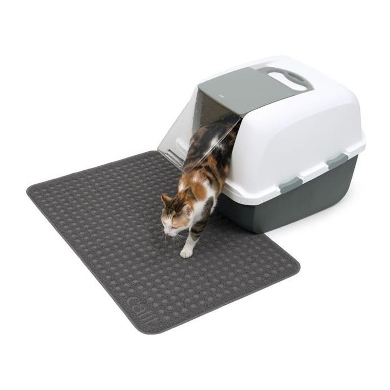 CAT IT Tapis pour bac a litiere - Grand format - 90 x 60 cm (35,5 x 23 CAT IT Tapis pour bac a litiere - Grand format - 90 x 60 cm (35,5 x 23