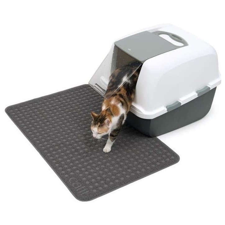 CAT IT Tapis pour bac a litiere - Grand format - 90 x 60 cm (35,5 x 23,5 po) - Pour chat CAT IT Tapis pour bac a litiere - Grand format - 90 x 60 cm (35,5 x 23,5 po) - Pour chat