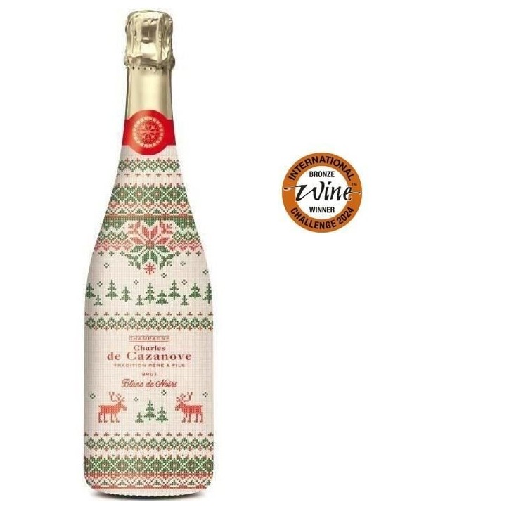 Champagne Charles de Cazanove Blanc de Noirs - 75 cl