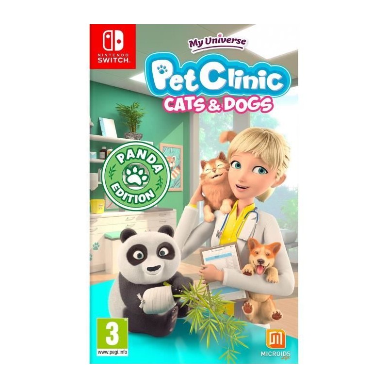 My Universe - PET CLINIC Panda Edition Jeu Switch My Universe - PET CLINIC Panda Edition Jeu Switch
