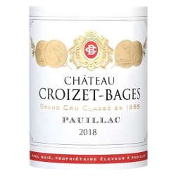 Château Croizet-Bages 2018 Pauillac - Vin rouge de Bordeaux