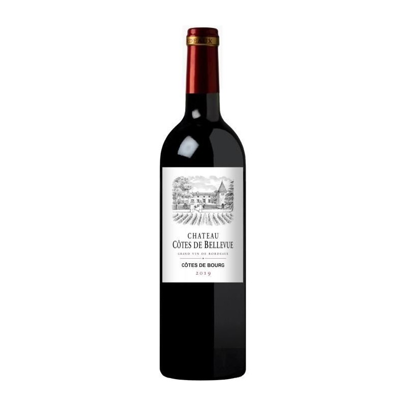 Château Côtes de Bellevue 2019 Côtes de Bourg - Vin rouge de Bordea Château Côtes de Bellevue 2019 Côtes de Bourg - Vin rouge de Bordea