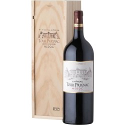 Magnum Coffret Cadeau Caisse - Château Tour Prignac Médoc Cru Bourge