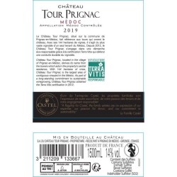 Magnum Coffret Cadeau Caisse - Château Tour Prignac Médoc Cru Bourge