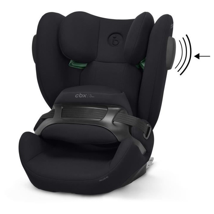 Siege auto - CYBEX - Pallas B3 i-Size Pure Black - Groupe 1/2/3 - Inclinable - Black