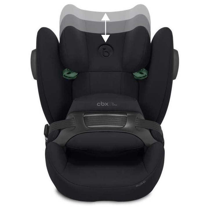 Siege auto - CYBEX - Pallas B3 i-Size Pure Black - Groupe 1/2/3 - Inclinable - Black