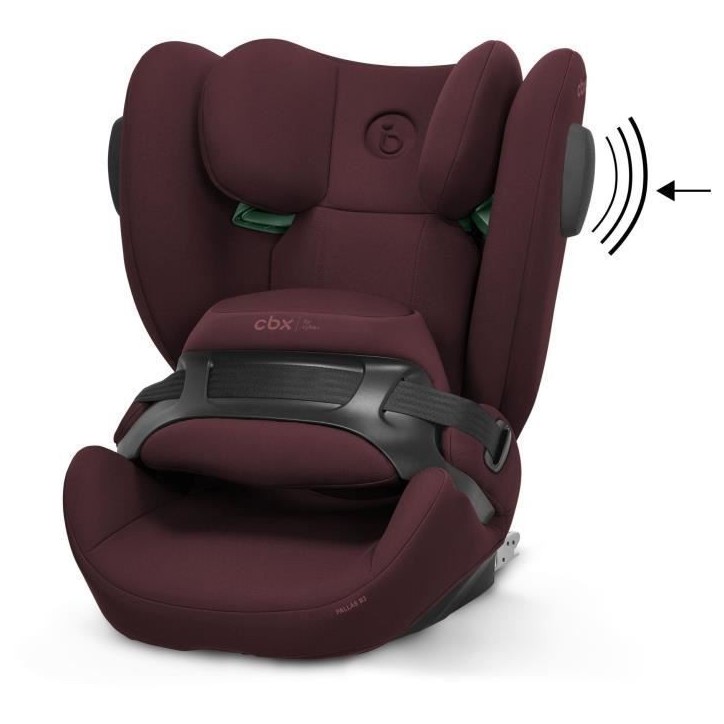Siege auto - CYBEX - Pallas B3 i-Size Rumba Red - Groupe 1/2/3 - Inclinable - Dark red Siege auto - CYBEX - Pallas B3 i-Size Rumba Red - Groupe 1/2/3 - Inclinable - Dark red