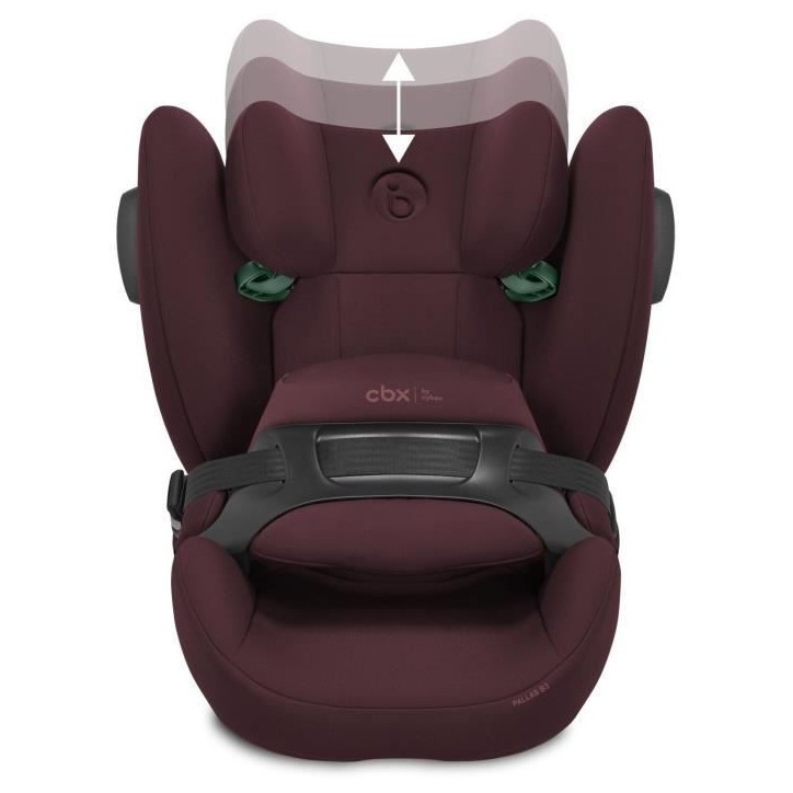 Siege auto - CYBEX - Pallas B3 i-Size Rumba Red - Groupe 1/2/3 - Inclinable - Dark red Siege auto - CYBEX - Pallas B3 i-Size Rumba Red - Groupe 1/2/3 - Inclinable - Dark red