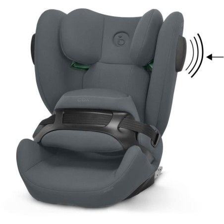 Siege auto - CYBEX - Pallas B3 i-Size Cobblestone Grey - Groupe 1/2/3 - Inclinable - Dark grey