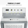 CORSAIR Boîtier PC 4000D Airflow - Moyen Tour - Verre trempé - Blanc