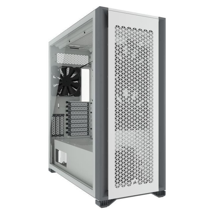 CORSAIR Boîtier PC 7000D AIRFLOW Verre Trempé - Blanc (CC-9011219-WW)