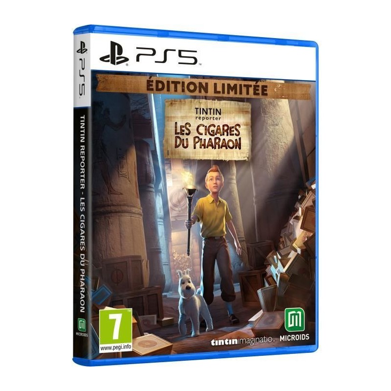 Tintin Reporter - Les Cigares Du Pharaon - Jeu PS5 - Edition Limitée