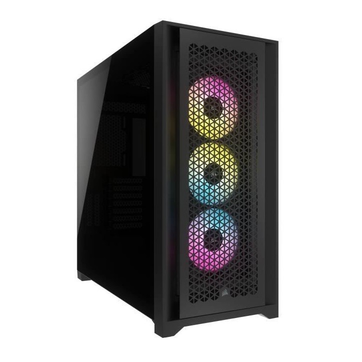 Boîtier PC - CORSAIR - FRAME 5000D RS ARGB Airflow - Moyen-tour - Noir - CC-9011309-WW Boîtier PC - CORSAIR - FRAME 5000D RS ARGB Airflow - Moyen-tour - Noir - CC-9011309-WW