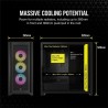 Boîtier PC - CORSAIR - FRAME 5000D RS ARGB Airflow - Moyen-tour - Noi