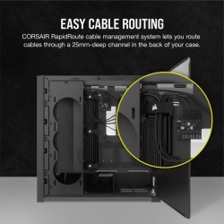 Boîtier PC - CORSAIR - FRAME 5000D RS ARGB Airflow - Moyen-tour - Noi