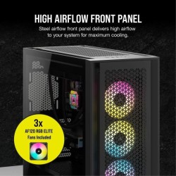 Boîtier PC - CORSAIR - FRAME 5000D RS ARGB Airflow - Moyen-tour - Noi