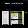Boîtier PC - CORSAIR - FRAME 5000D RS ARGB Airflow - Moyen-tour - Bla