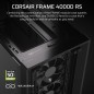 Boîtier PC - CORSAIR - FRAME 4000D RS - Moyen-tour - Noir - CC-9011312-WW