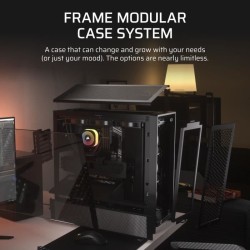 Boîtier PC - CORSAIR - FRAME 4000D RS - Moyen-tour - Noir - CC-901131