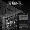 Boîtier PC - CORSAIR - FRAME 4000D RS - Moyen-tour - Noir - CC-901131