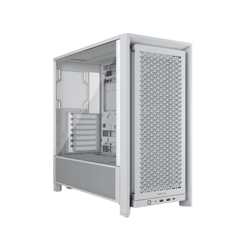 Boîtier PC - CORSAIR - FRAME 4000D RS - Moyen-tour - Blanc - CC-90113 Boîtier PC - CORSAIR - FRAME 4000D RS - Moyen-tour - Blanc - CC-90113