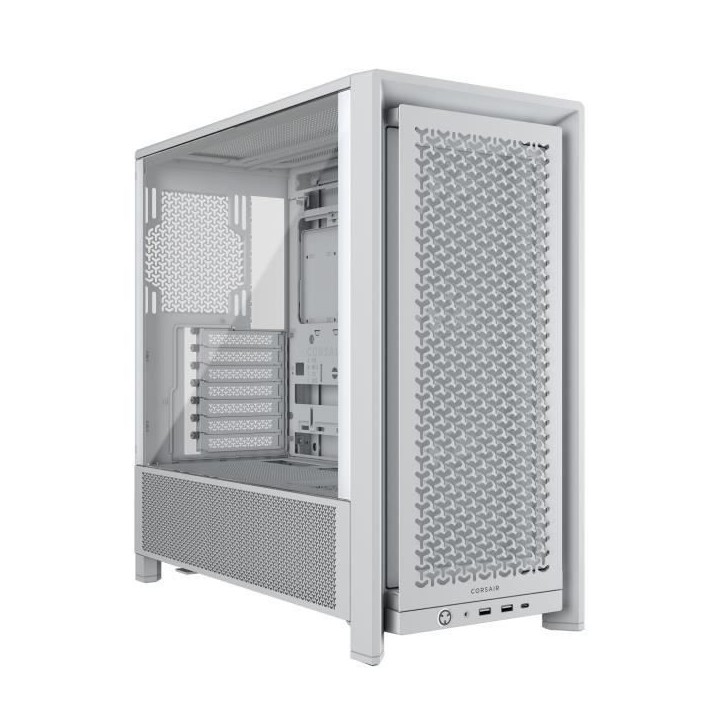 Boîtier PC - CORSAIR - FRAME 4000D RS - Moyen-tour - Blanc - CC-9011313-WW Boîtier PC - CORSAIR - FRAME 4000D RS - Moyen-tour - Blanc - CC-9011313-WW