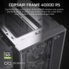 Boîtier PC - CORSAIR - FRAME 4000D RS - Moyen-tour - Blanc - CC-90113
