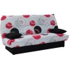 Clic clac 3 places DREAM - Tissu 100% Coton imprimé Planete - Couchag