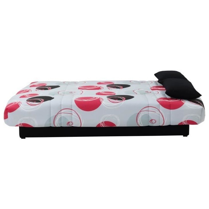 Clic clac 3 places DREAM - Tissu 100% Coton imprimé Planete - Couchage 125x190 cm - L190 x P92 x H96 cm Clic clac 3 places DREAM - Tissu 100% Coton imprimé Planete - Couchage 125x190 cm - L190 x P92 x H96 cm