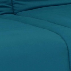 Banquette clic clac 3 places - Bleu canard - 100% coton - L 193 x P 92