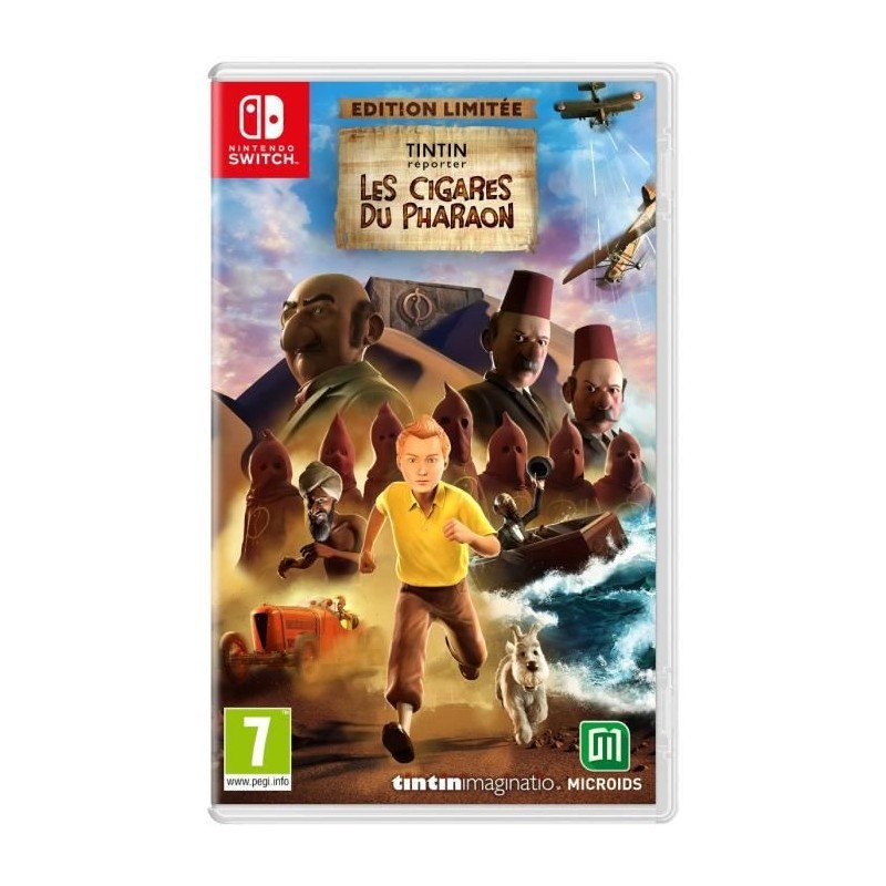 Tintin Reporter : Les Cigares Du Pharaon - Jeu nintendo Switch - Editi