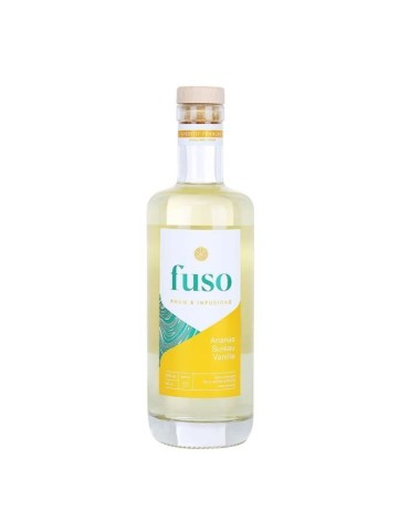 Fuso Jaune (Ananas, Sureau, Vanille) - Liqueur Apéritive a base de rhum - 17%vol - 50cl
