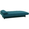 Banquette clic clac 3 places - Bleu canard - L 190 x P92 cm - MILA