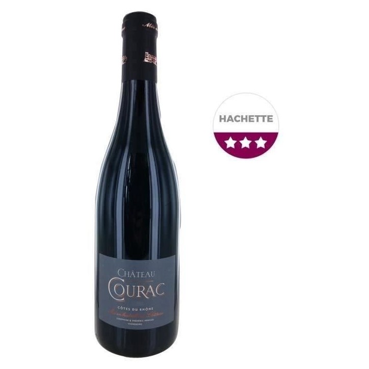 Château Courac Côtes du Rhône - Vin Rouge de la Vallée du Rhône 2019