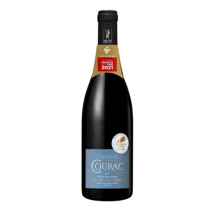 Château Courac Côtes du Rhône - Vin Rouge de la Vallée du Rhône 2019